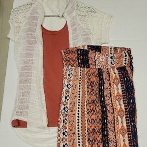 Maurices Burnt Orange Outfit